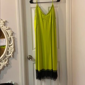 Neon Zara Slip Dress
